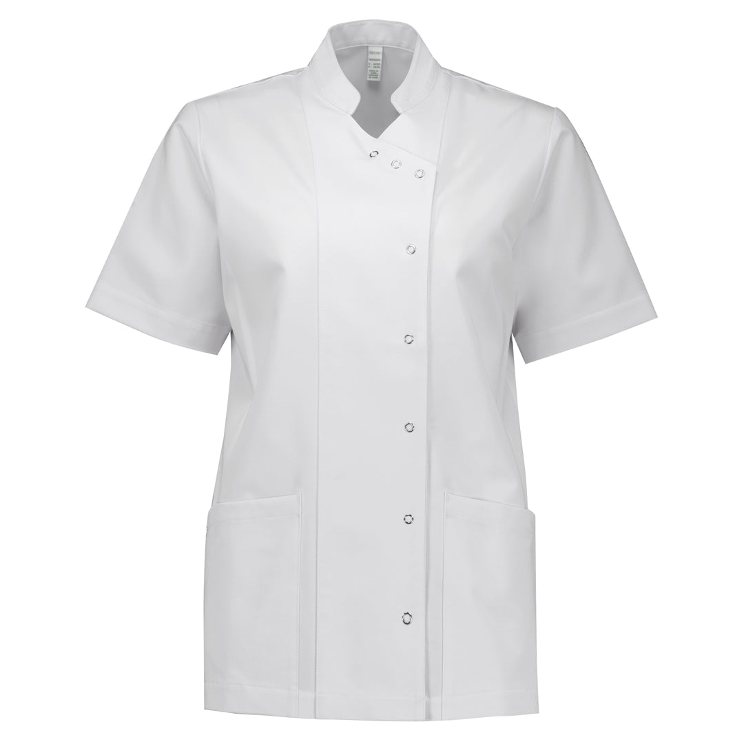 Biz Care The Essence Pharmacy Jacket | Ladies White Scrubs