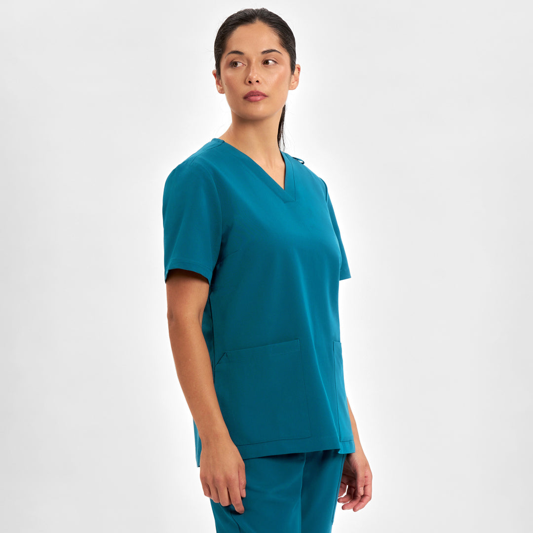 Biz Care The Pulse V Neck Scrub Top | Womens Scrubs