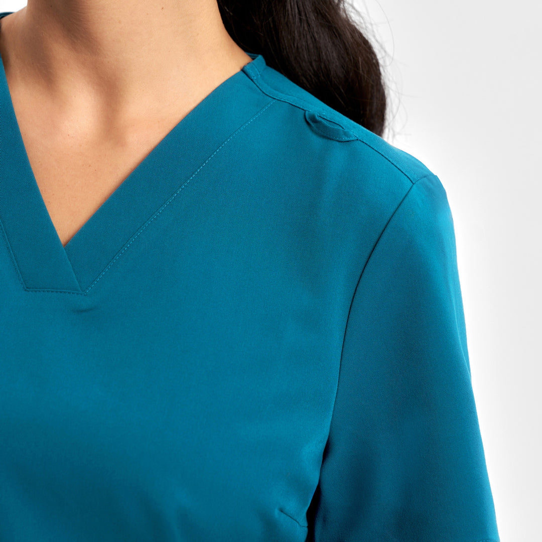 Biz Care The Pulse V Neck Scrub Top | Womens Scrubs