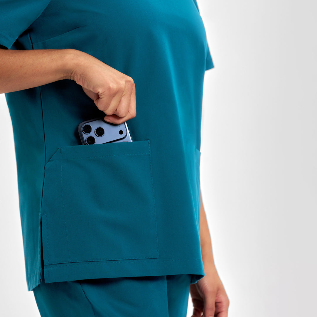 Biz Care The Pulse V Neck Scrub Top | Womens Scrubs