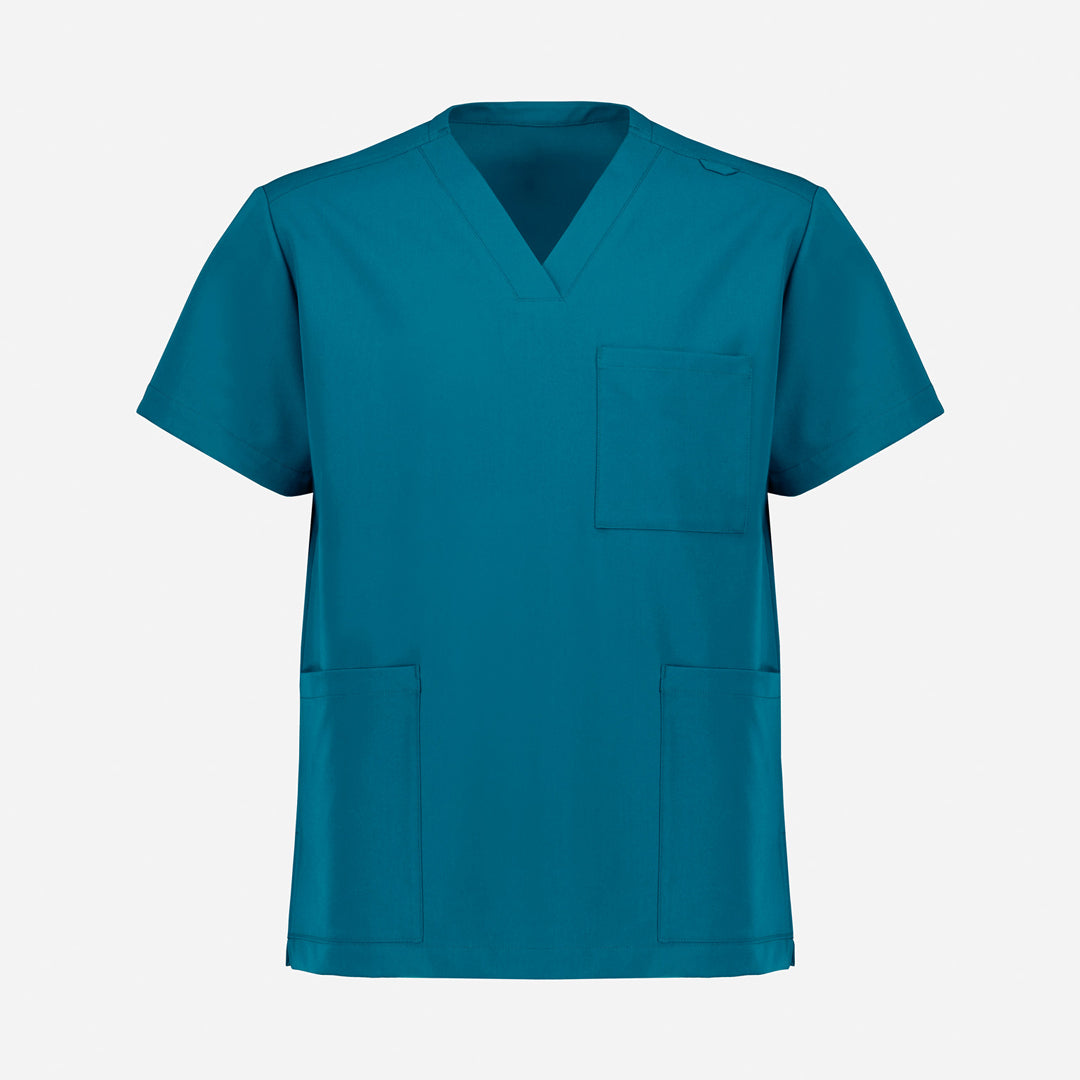 Biz Care The Pulse V Neck Scrub Top | Mens Caribbean Scrubs