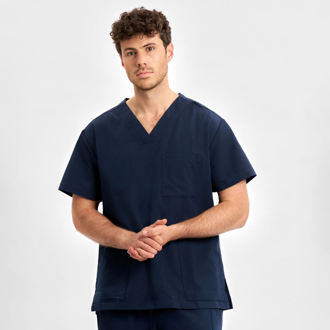 Biz Care The Pulse V Neck Scrub Top | Mens Scrubs