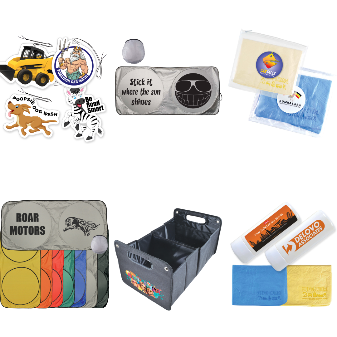 Logo Line Car Accessories | Custom Printed Promotional Products