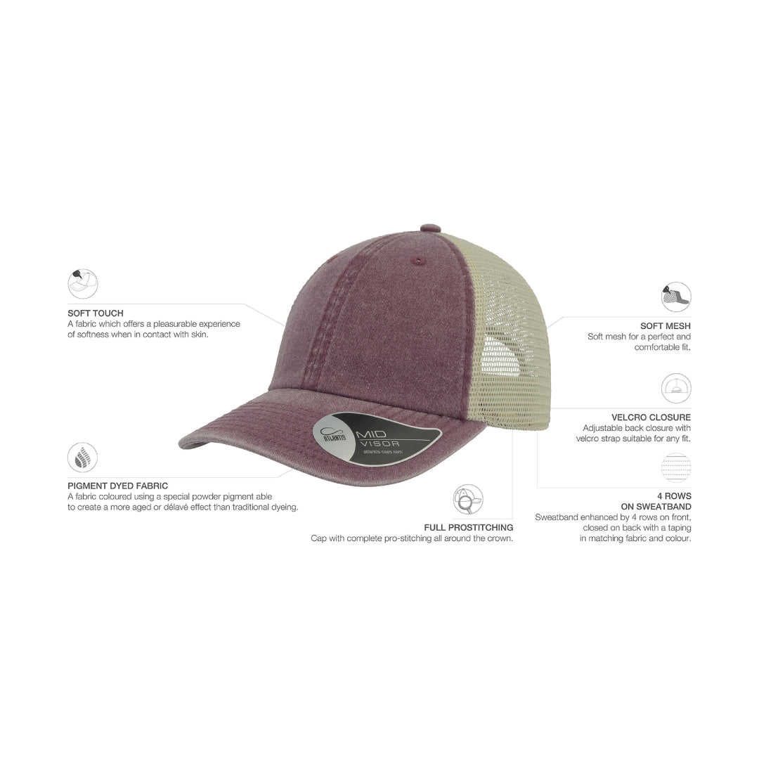 Atlantis Headwear The Case Trucker | Atlantis Headwear