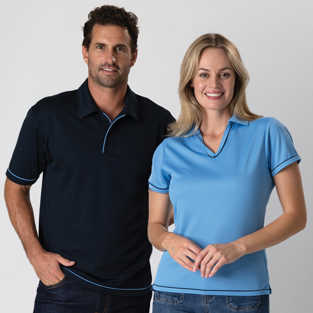 Stencil The Cool Dry Polo | Ladies | Short Sleeve Shirts & Tops