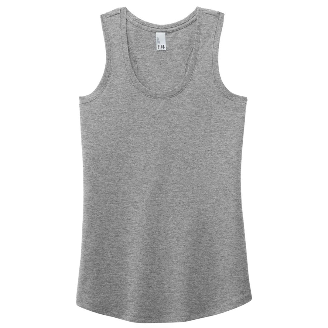 District The Racer Back Tank | Ladies Grey Marle Shirts & Tops