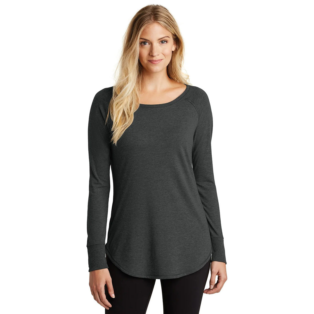 District The Tri Blend Tee | Long Sleeve | Ladies Shirts & Tops