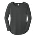 District The Tri Blend Tee | Long Sleeve | Ladies Black Shirts & Tops