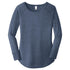 District The Tri Blend Tee | Long Sleeve | Ladies Navy Shirts & Tops