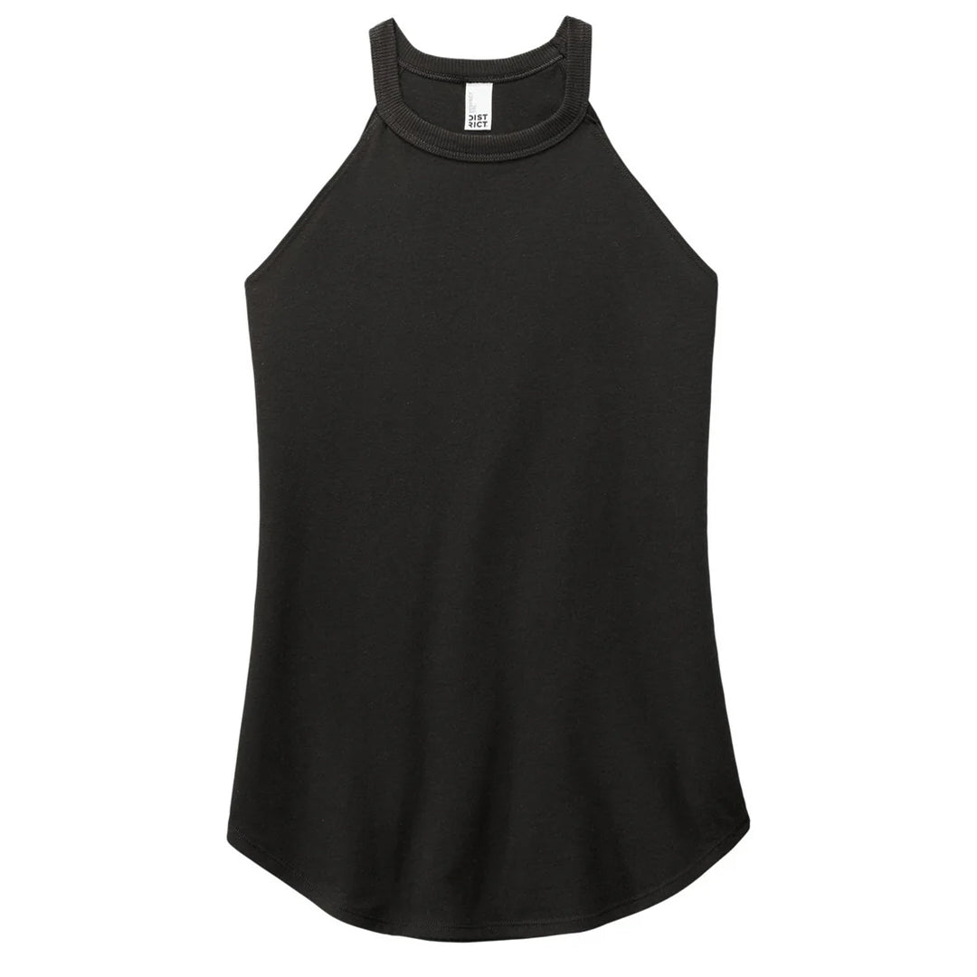 District The Rocker Tank | Ladies Black Shirts & Tops