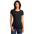 District The VIP Tee | Solid Colours | Ladies Black Shirts & Tops