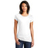 District The VIP Tee | Solid Colours | Ladies White Shirts & Tops