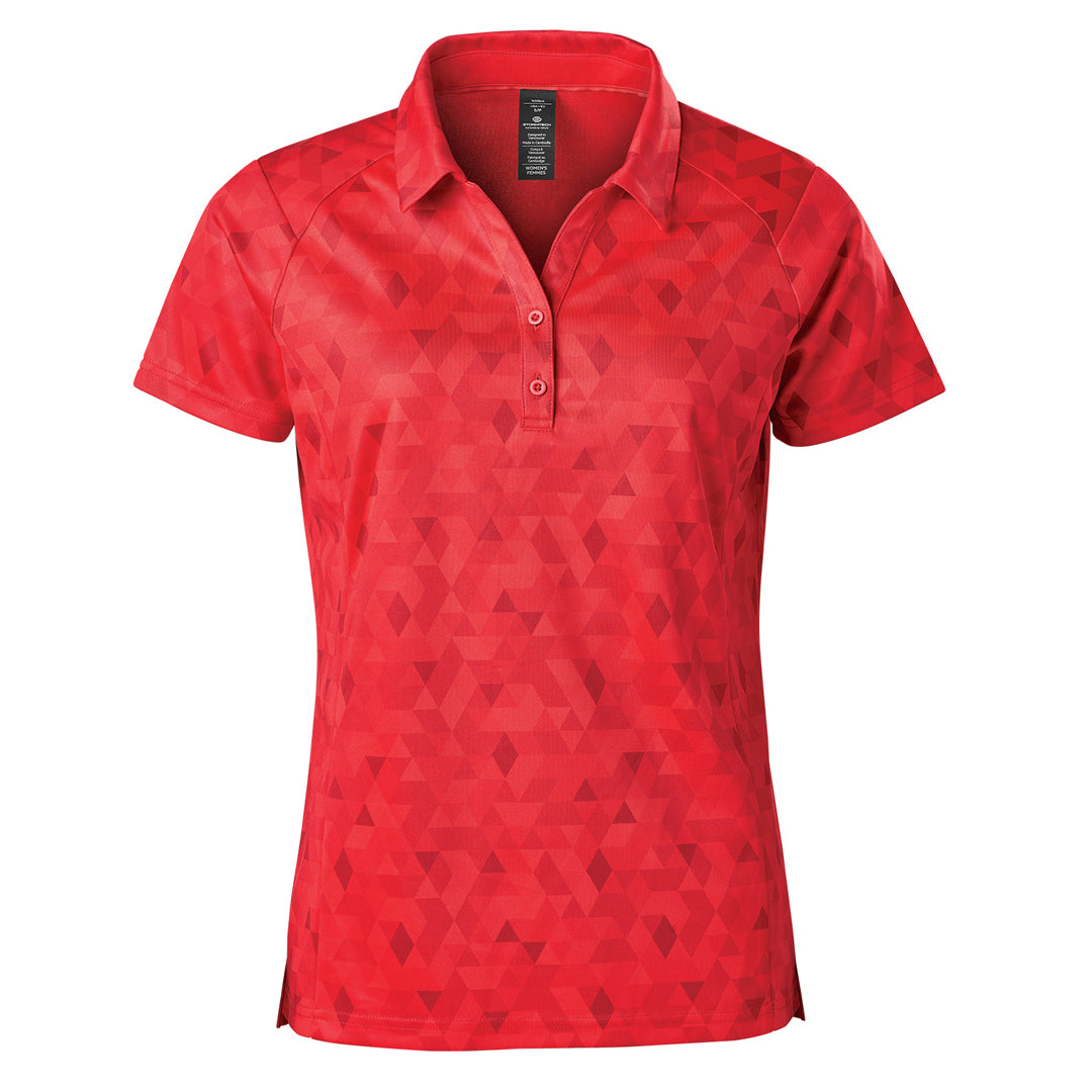 Stormtech The Galapagos Polo | Ladies | Short Sleeve Red Shirts & Tops