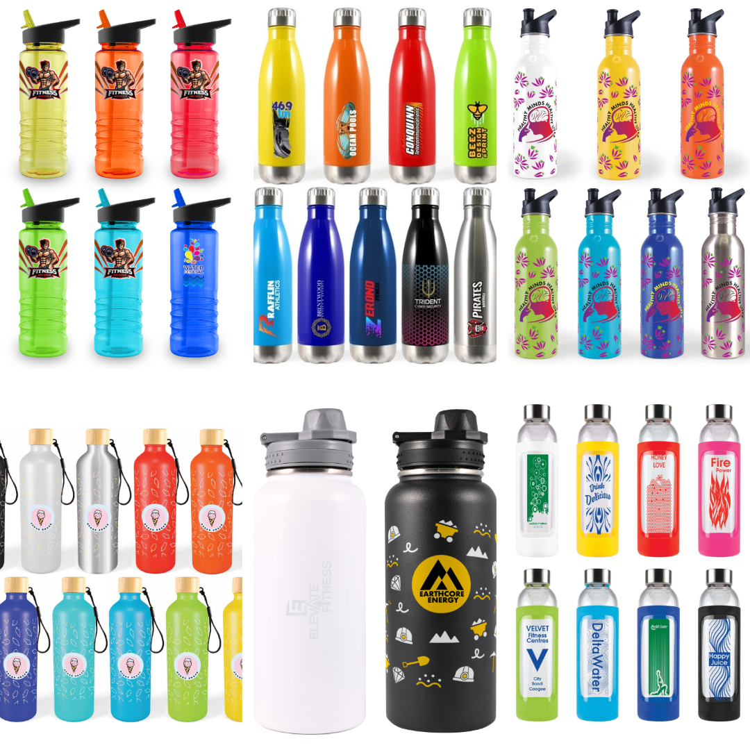 Logo Line Drink Bottles | Custom Printed Promotional Products