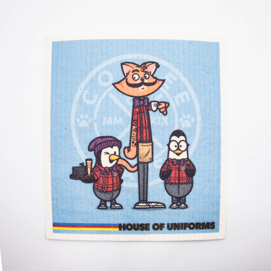 HOUville The HOUville Compostable Eco Cloth One Size Towels