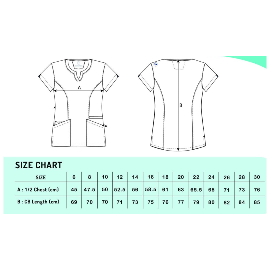 Scrubness The Ellen Scrub Top | Ladies Scrubs