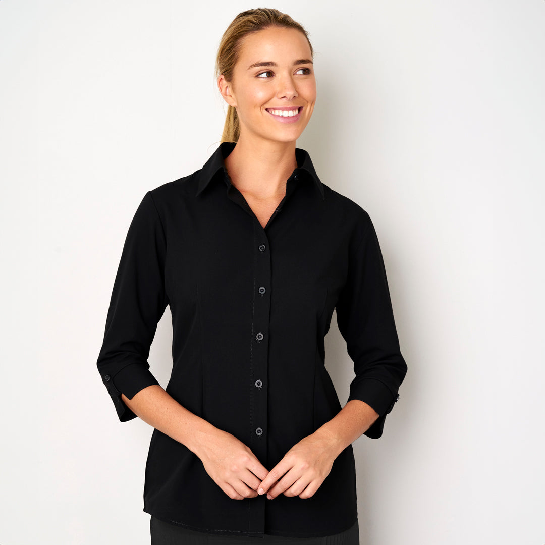 Stencil The Essential Shirt | 3/4 Sleeve | Ladies Shirts & Tops