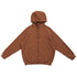 Ramo The Cotton Care Zip Through Hoodie | Mens Toffee Outerwear