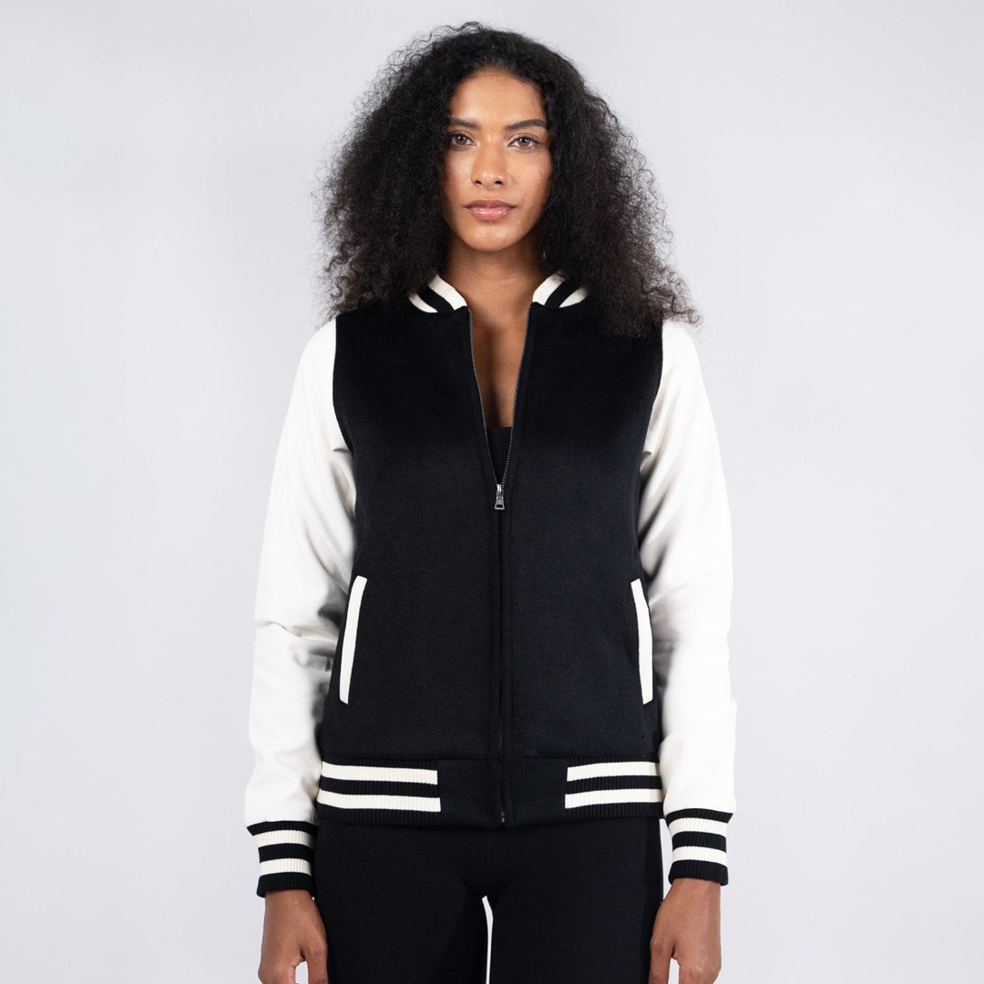 Ramo The Wool Blend Varsity Jacket | Ladies Coats & Jackets