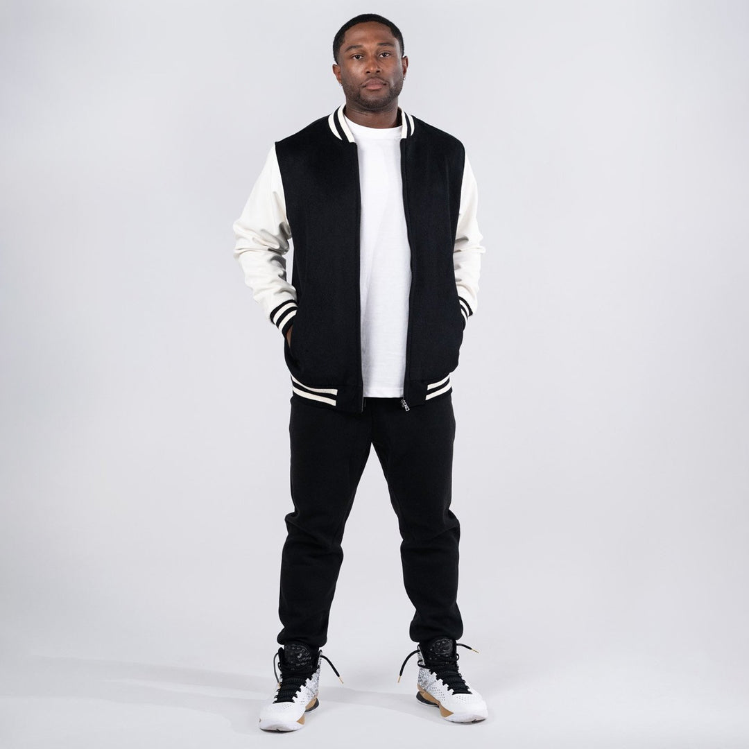 Ramo The Wool Blend Varsity Jacket | Mens Coats & Jackets