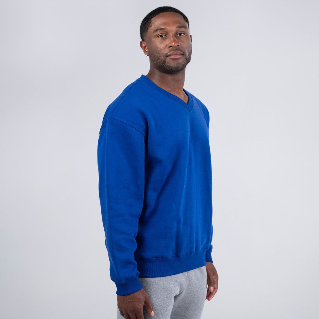 Ramo The V Neck Fleece Jumper | Mens Outerwear