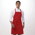 Chef Works The Chef Works Bib Apron Red Aprons
