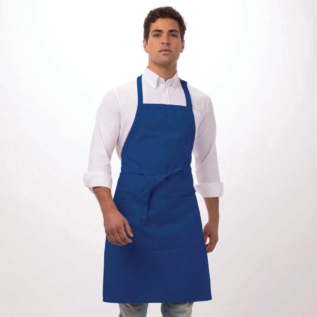 Chef Works The Chef Works Bib Apron Royal Aprons