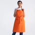 Chef Works The Chef Works Bib Apron Tangerine Aprons
