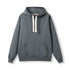 Ramo The Brushed Heavy Fleece Pull On Hoodie | Mens Charcoal Marle Hoodie