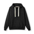 Ramo The Brushed Heavy Fleece Pull On Hoodie | Mens Black Marle Hoodie