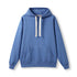 Ramo The Brushed Heavy Fleece Pull On Hoodie | Mens Blue Marle Hoodie