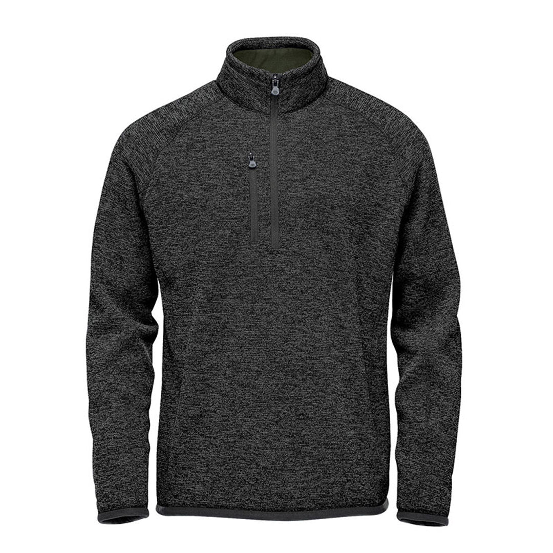 Stormtech The Avalanche 1/4 Zip Jumper | Mens Black Shirts & Tops