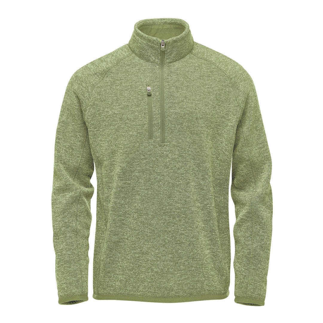 Stormtech The Avalanche 1/4 Zip Jumper | Mens Sage Shirts & Tops