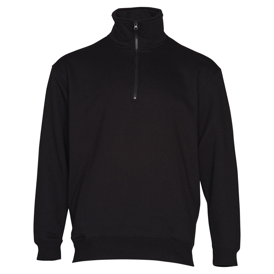 Winning Spirit The Falcon Half-Zip Jumper | Adults Black Outerwear