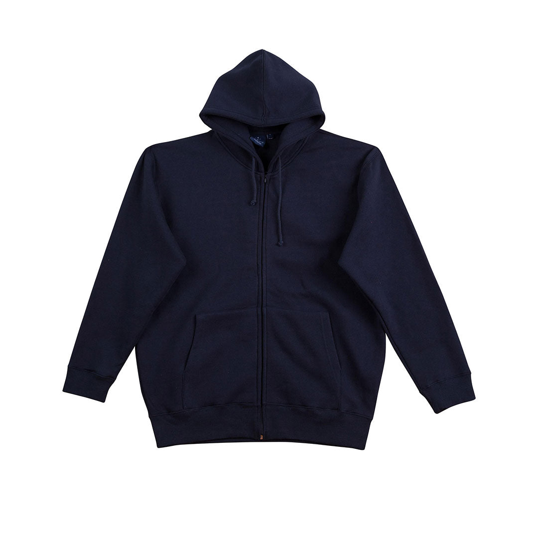 Winning Spirit The Double Bay Full Zip Hoodie | Mens Navy Outerwear
