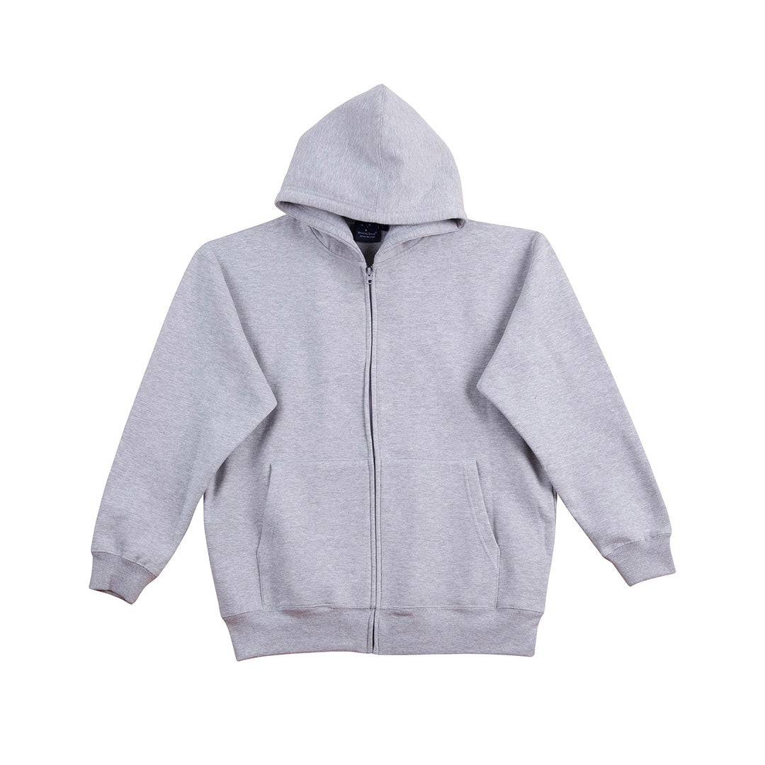 Winning Spirit The Double Bay Full Zip Hoodie | Kids Grey Outerwear