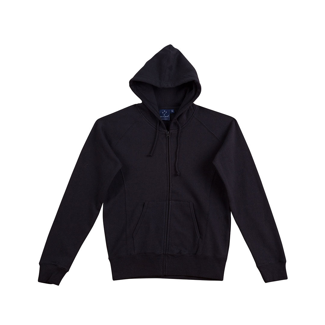 Winning Spirit The Double Bay Full Zip Hoodie | Ladies Black Outerwear