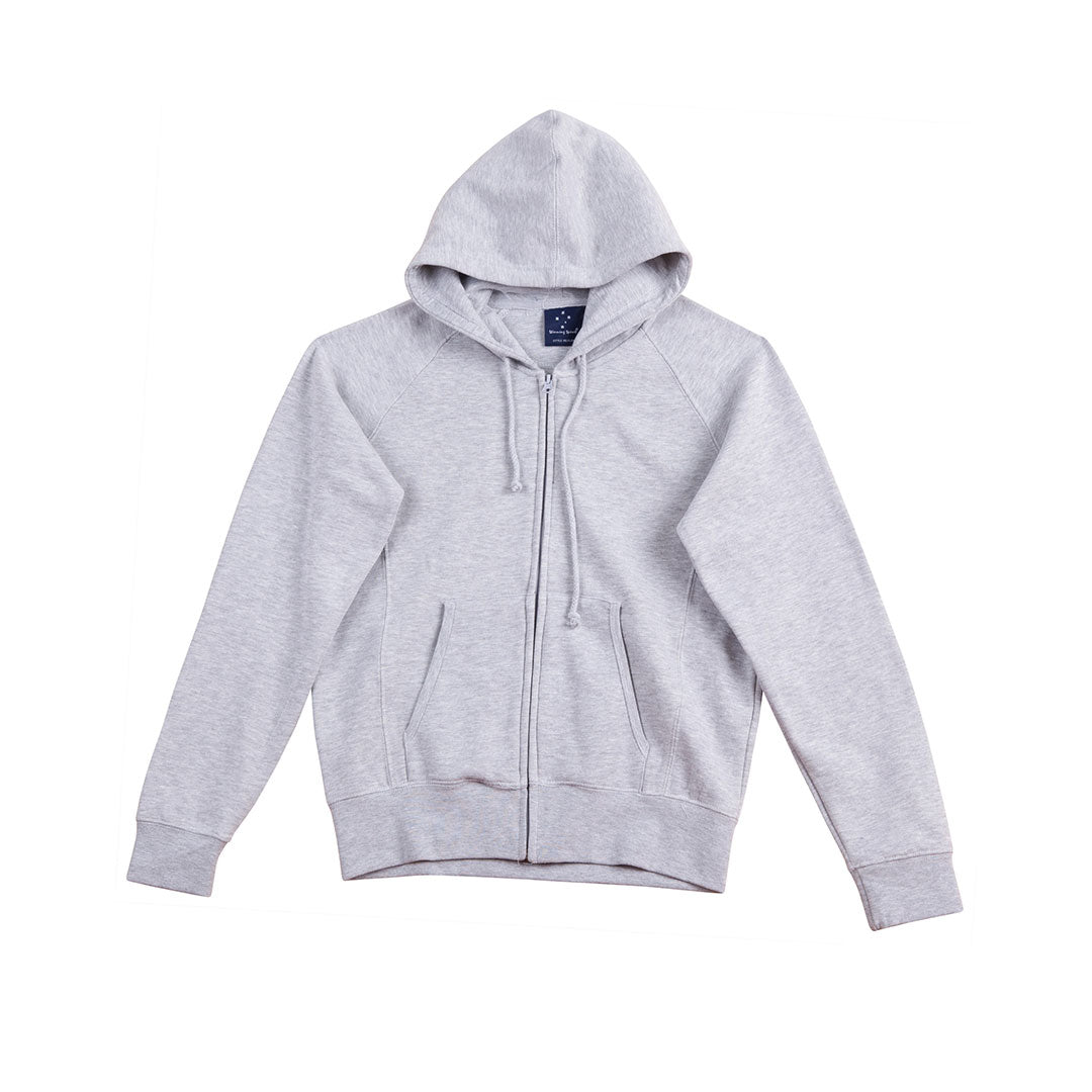 Winning Spirit The Double Bay Full Zip Hoodie | Ladies Grey Outerwear