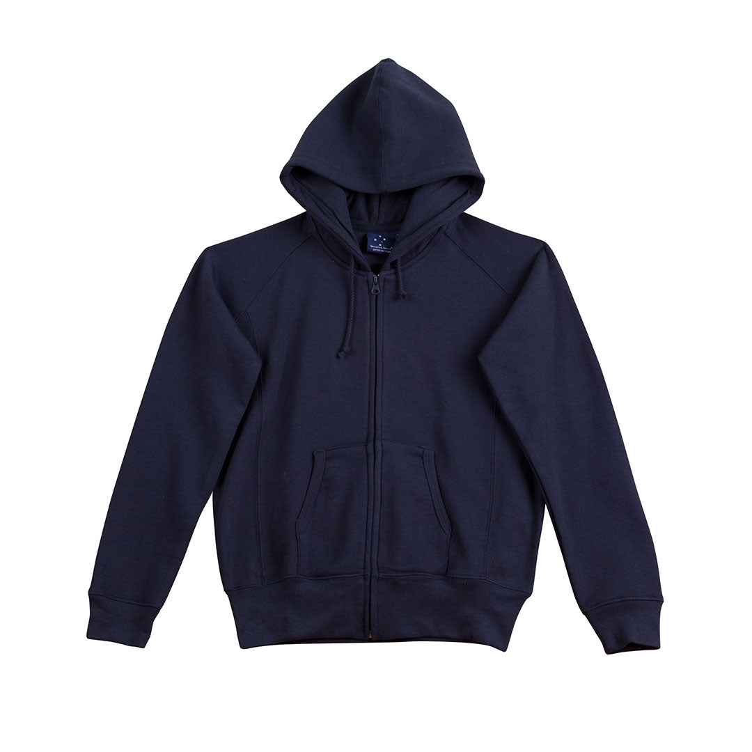 Winning Spirit The Double Bay Full Zip Hoodie | Ladies Navy Outerwear