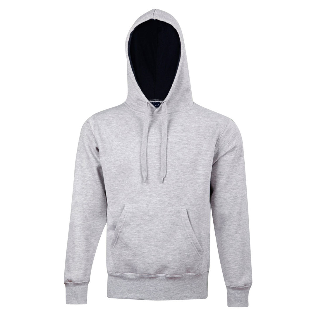 Winning Spirit The Passion Contrast Hoodie | Adults Grey/Navy Outerwear