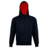 Winning Spirit The Passion Contrast Hoodie | Kids Navy/Red Outerwear