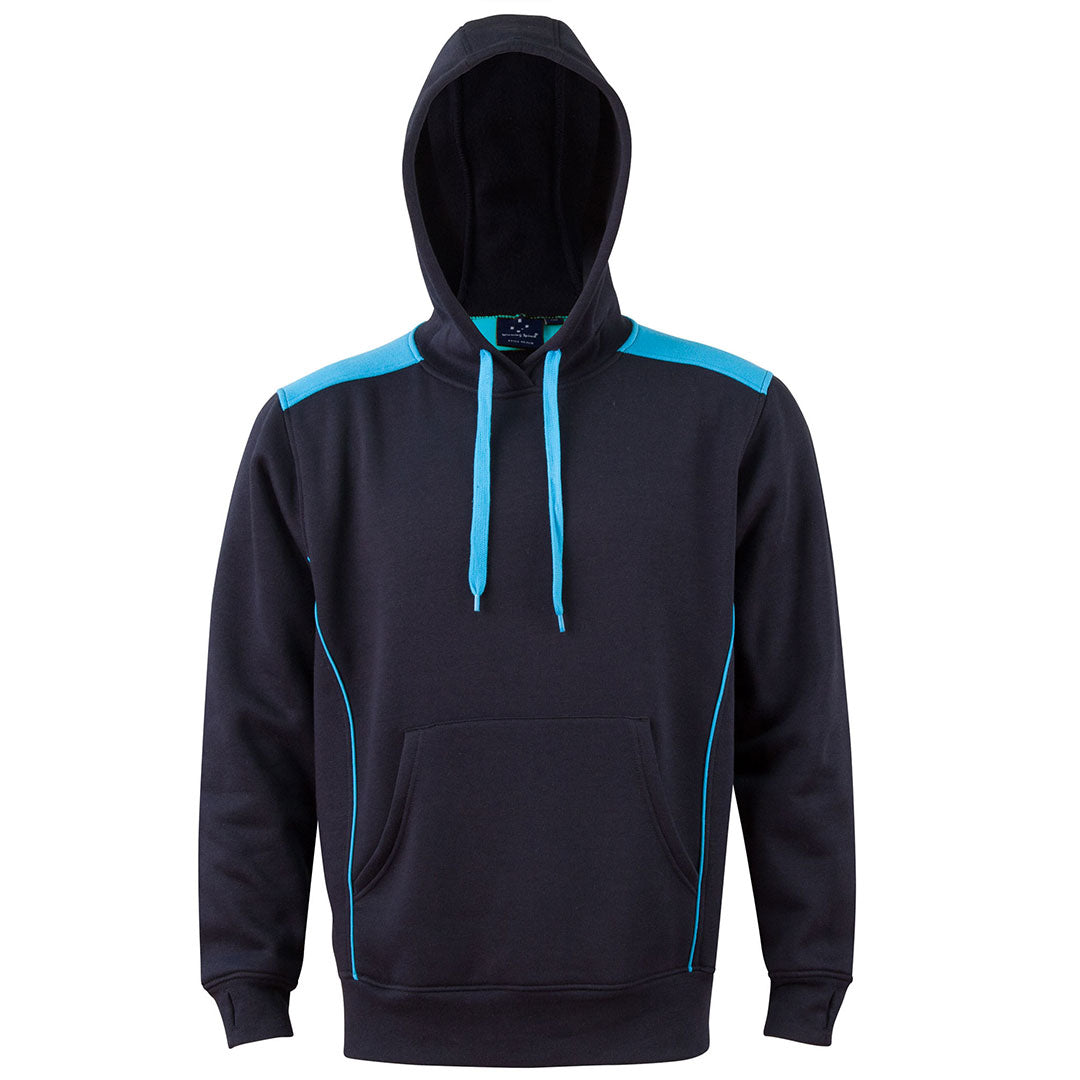 Winning Spirit The Croxton Contrast Hoodie | Adults Navy/Aqua Outerwear