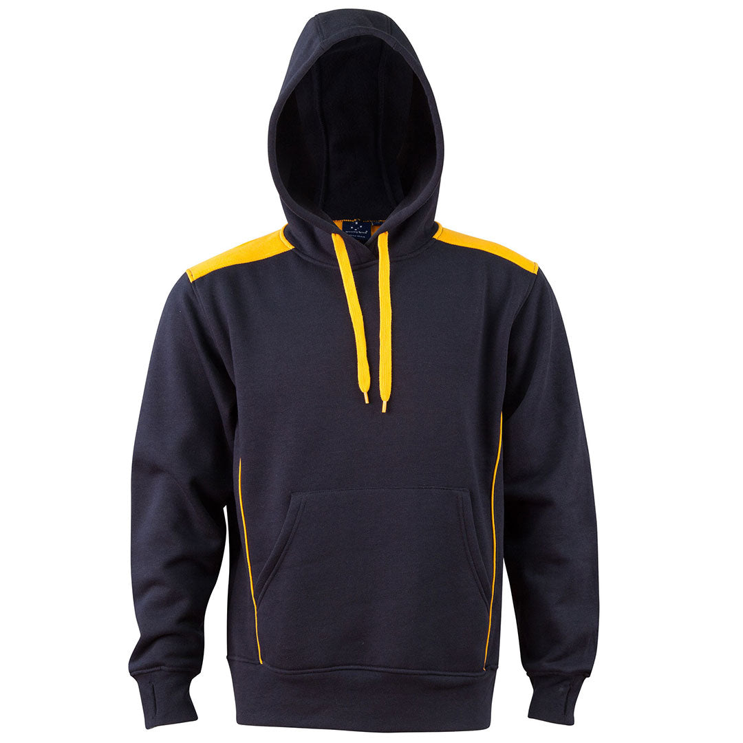 Winning Spirit The Croxton Contrast Hoodie | Adults Navy/Gold Outerwear