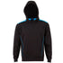 Winning Spirit The Croxton Contrast Hoodie | Kids Black/Aqua Outerwear
