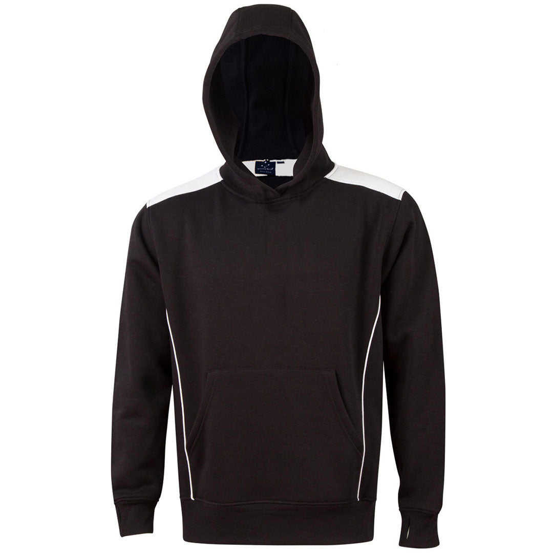 Winning Spirit The Croxton Contrast Hoodie | Kids Black/White Outerwear