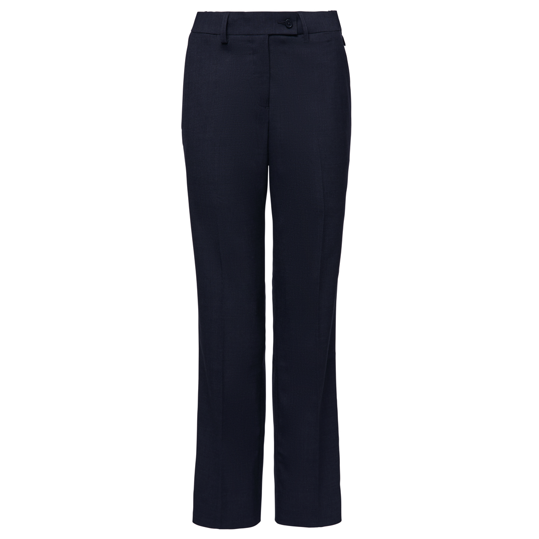Corporate Comfort The Samantha Flexi Waist Pant | Sorbtek Navy Pants
