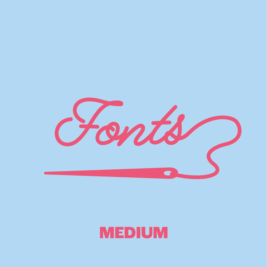 Embroidery | Personal Names | Medium