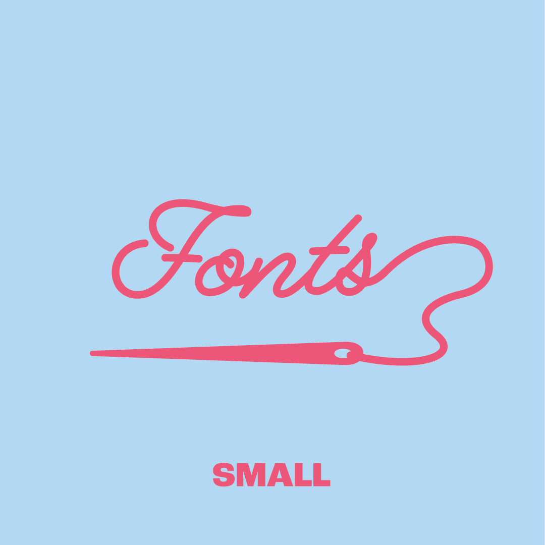 Embroidery | Personal Names | Small