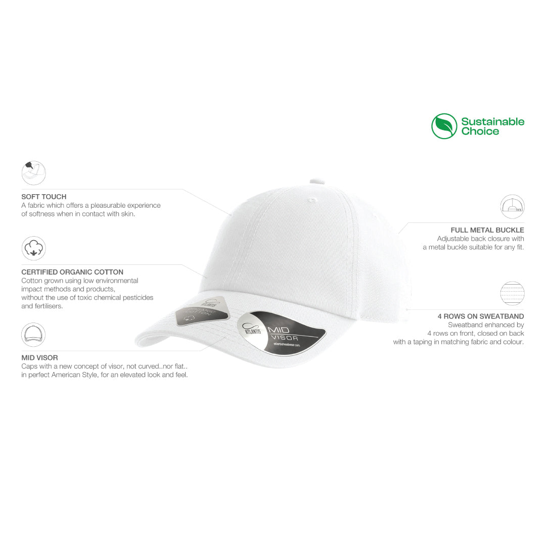 Atlantis Headwear The Fraser Organic Cap | Atlantis Headwear