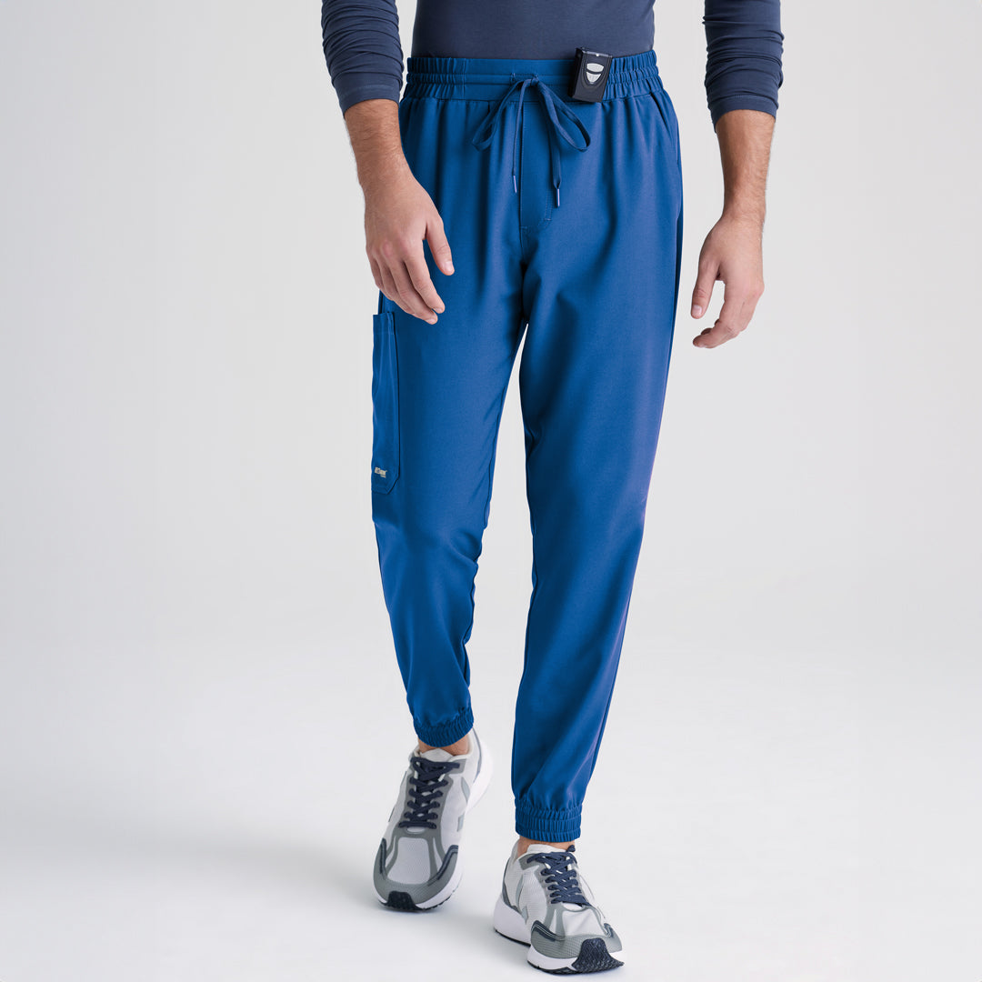 Greys Anatomy by Barco The Voyager Jogger Pant | Mens | Greys Anatomy Evolve New Royal Scrubs